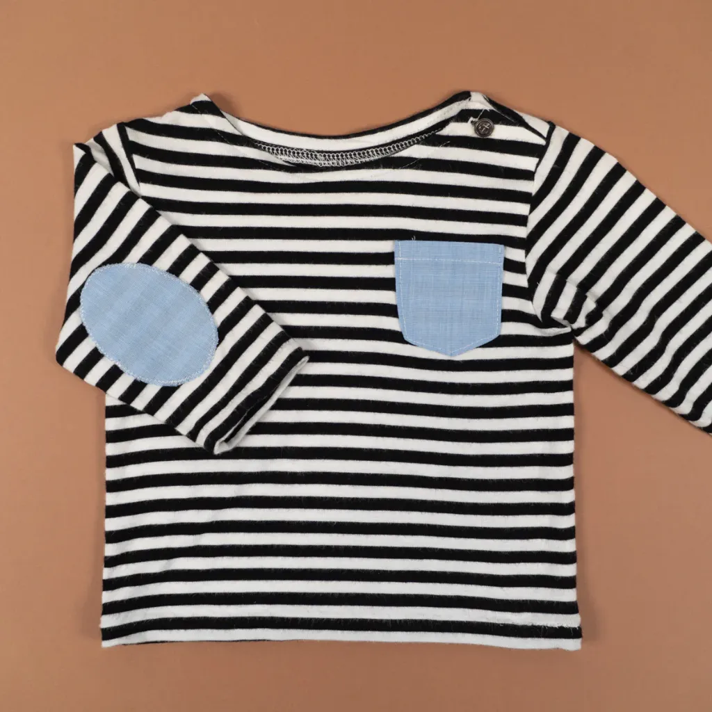 Ikatee - Patron Couture Bébé T-shirt Marinière "Capecod" du 1 mois au 4 ans 3.webp