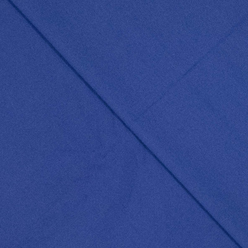 Fibre Mood - Tissu Toile de Coton  Fine "Barbara" Uni Couleur Bleu Roi 2.webp