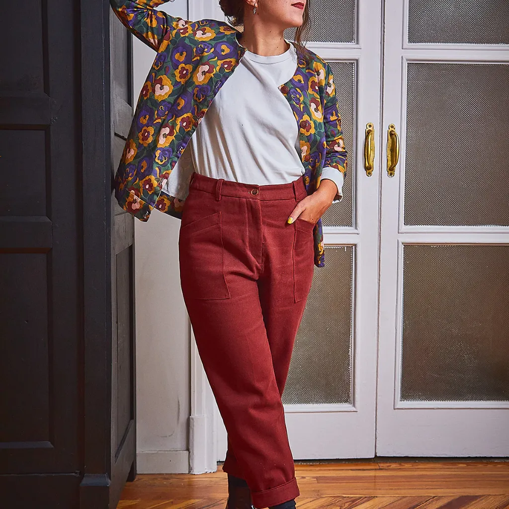 Ikatee - Patron Couture Femme Pantalon et Short "Berlin" du 32 au 52 4.webp