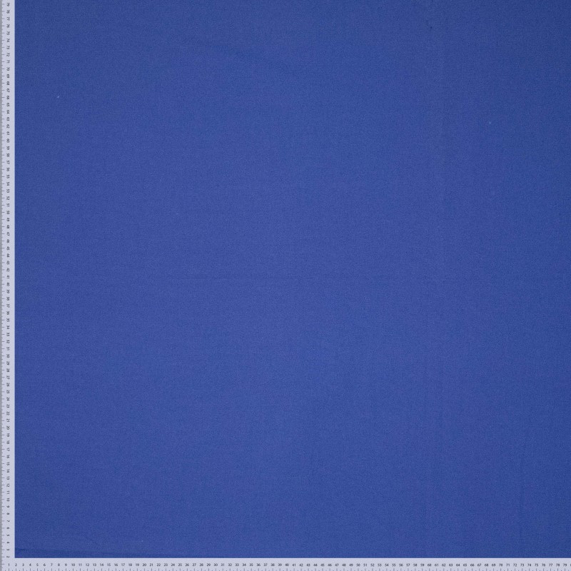 Fibre Mood - Tissu Toile de Coton  Fine "Barbara" Uni Couleur Bleu Roi 3.webp