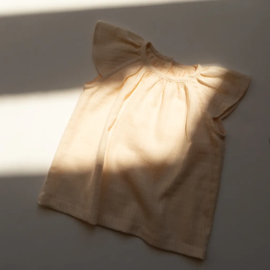 Ikatee - Patron Couture Bébé Blouse, Robe et Barboteuse "Hanoï" du 1 mois au 4 ans 4.webp