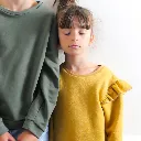 Ikatee - Patron Couture Enfant Sweat Unisexe, Robe Sweat ou Chemise de nuit "Jasmin" du 3 au 12 ans 5.webp