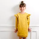 Ikatee - Patron Couture Enfant Sweat Unisexe, Robe Sweat ou Chemise de nuit "Jasmin" du 3 au 12 ans 4.webp