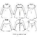 Ikatee - Patron Couture Enfant Blouse et Robe "Louise" du 3 au 12 ans 9.webp
