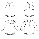 Ikatee - Patron Couture Bébé Barboteuse Mixte "Sydney" du 1 mois au 24 mois 14.webp