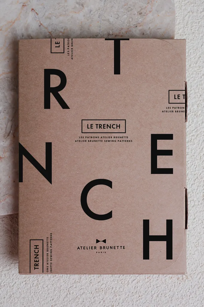 Atelier Brunette "LE Trench" – Patron Couture Femme Trench Coat du 34 au 50 6.webp