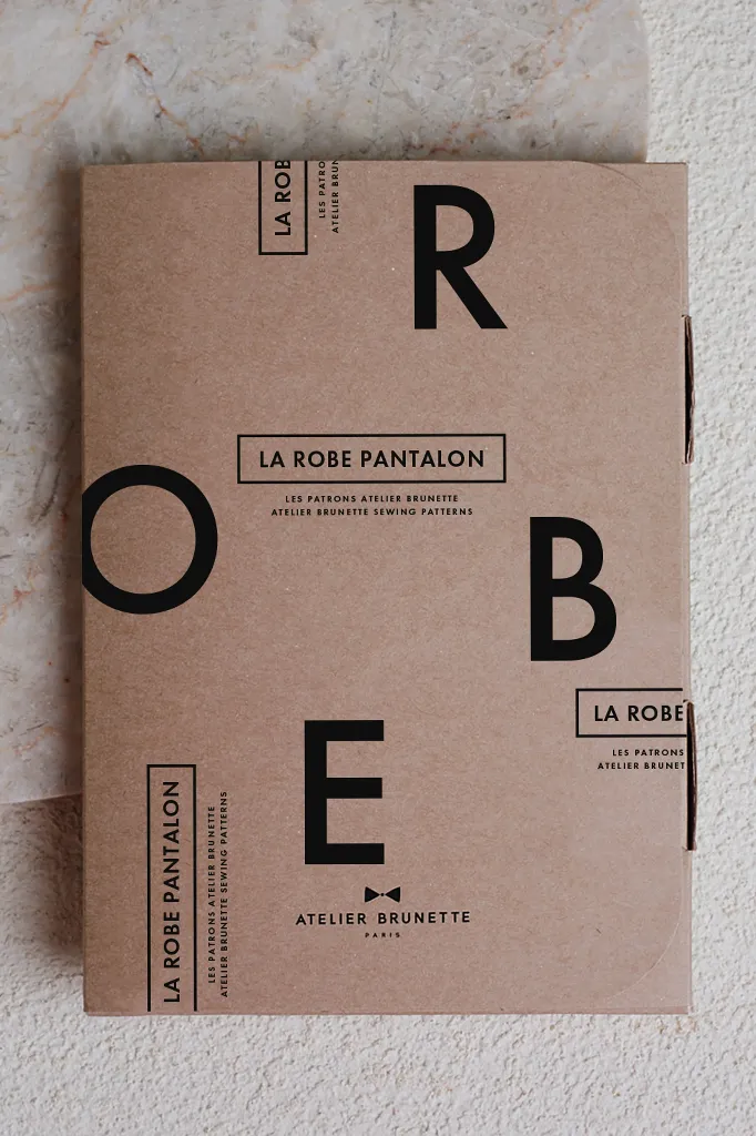 Atelier Brunette "LA Robe Pantalon" – Patron Couture Femme Robe Pantalon du 34 au 50 5.webp