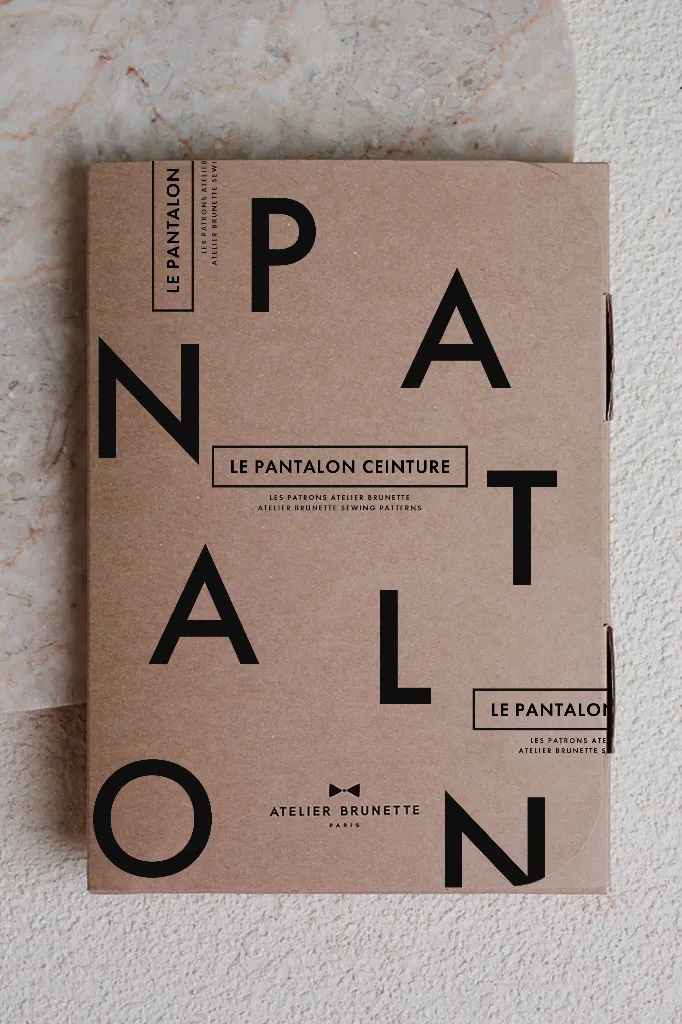 Atelier Brunette "LE Pantalon Ceinture" – Patron Couture Femme Pantalon Ceinture du 34 au 50 6.webp