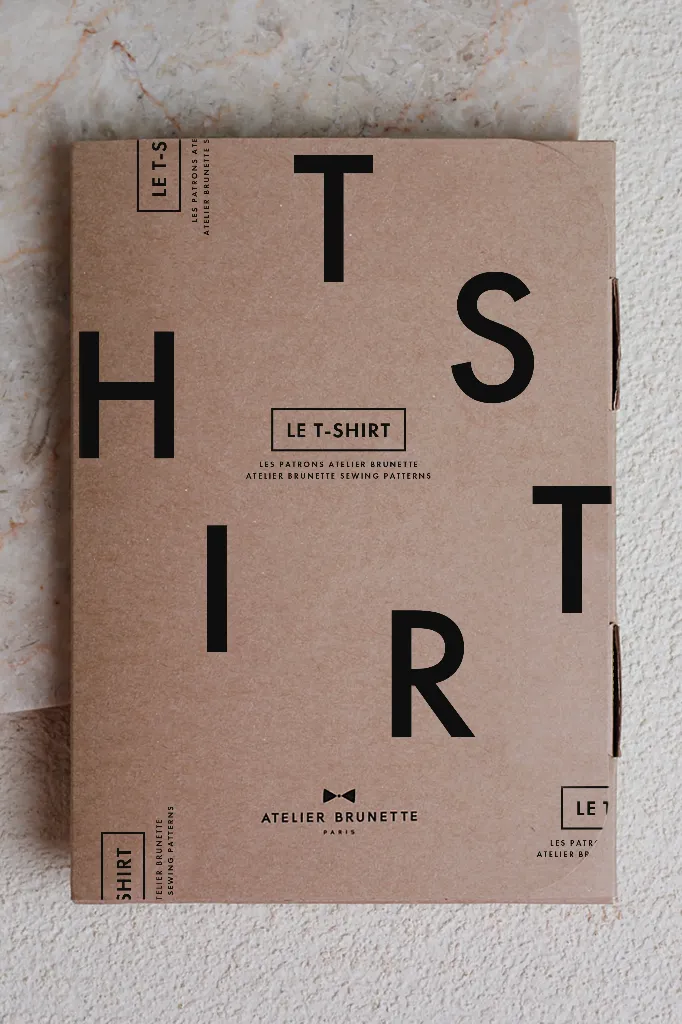 Atelier Brunette "LE T-Shirt" – Patron Couture  Femme Top et Robe du 34 au 50 6.webp
