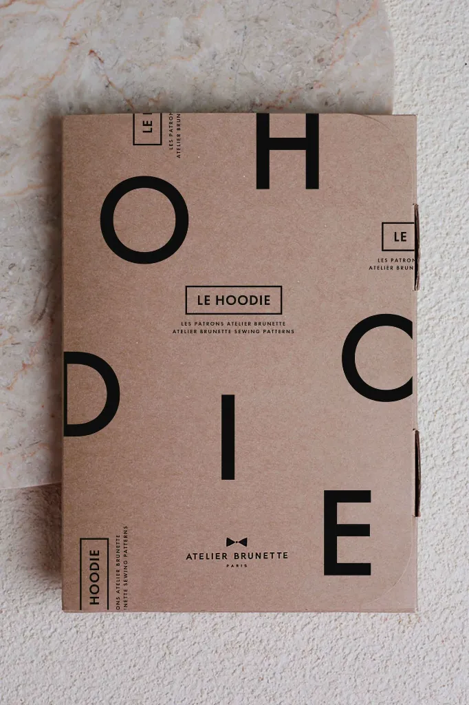 Atelier Brunette "LE Hoodie" – Patron Couture Femme Sweat Shirt du XS au XL 6.webp