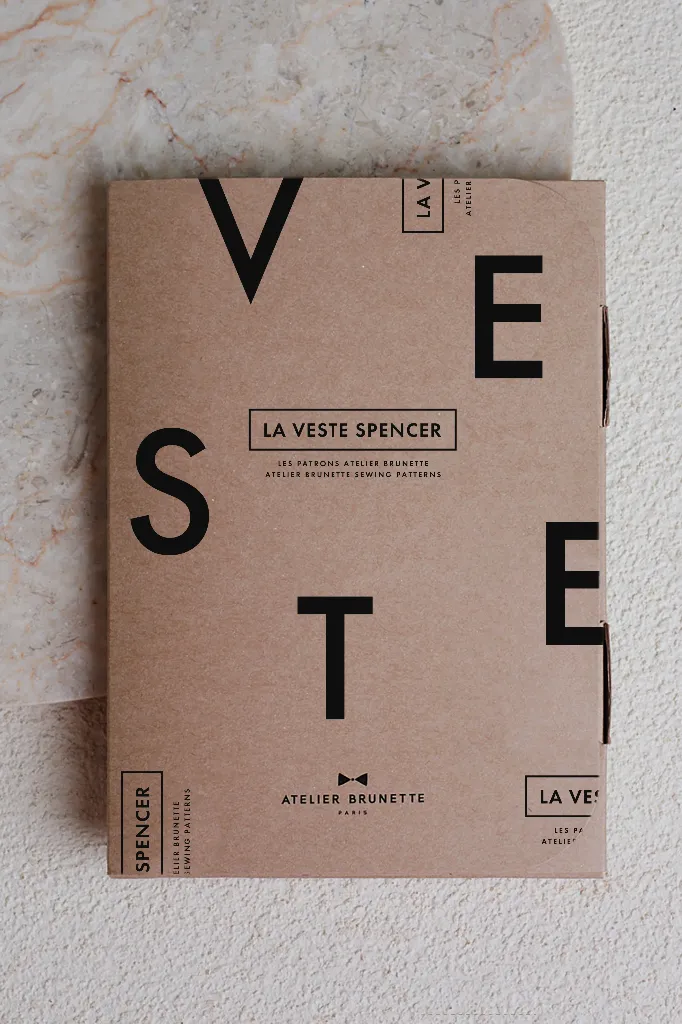 Atelier Brunette "LA Veste Spencer" – Patron Couture Femme Veste Blazer du 34 au 50 5.webp