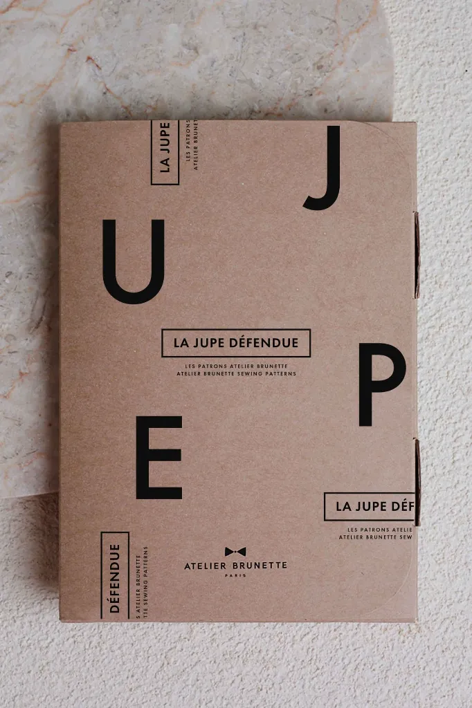 Atelier Brunette "LA Jupe Défendue" – Patron Couture Femme Jupe Midi du 34 au 50 5.webp