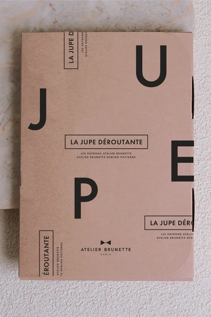 Atelier Brunette "LA Jupe Déroutante" – Patron Couture Femme Jupe Asymétrique du 34 au 50 5.webp