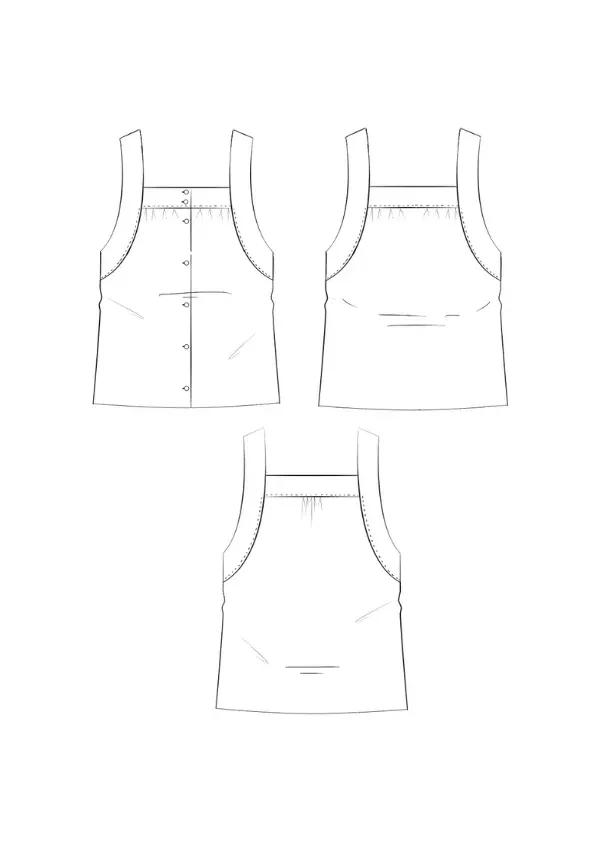 Maison Fauve "Salto" - Patron Couture Femme Top du 34 au 52 21.webp