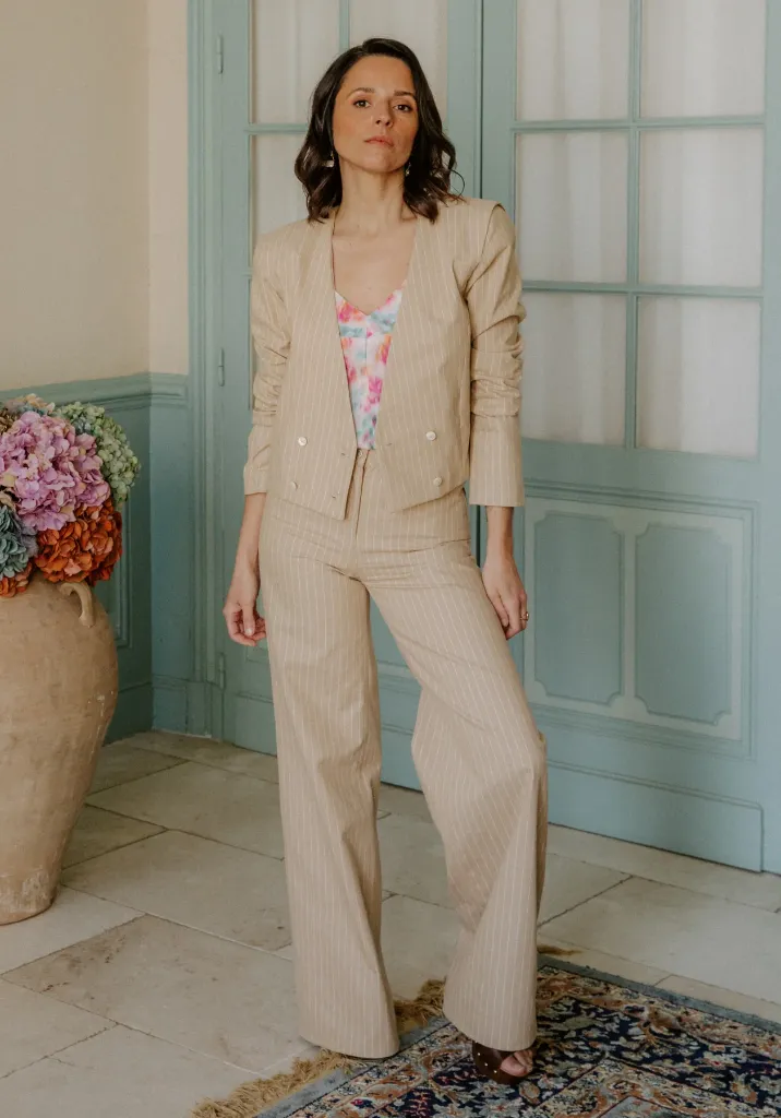 Maison Fauve "Ronsard" - Patron Couture Femme Pantalon du 34 au 52 24.webp