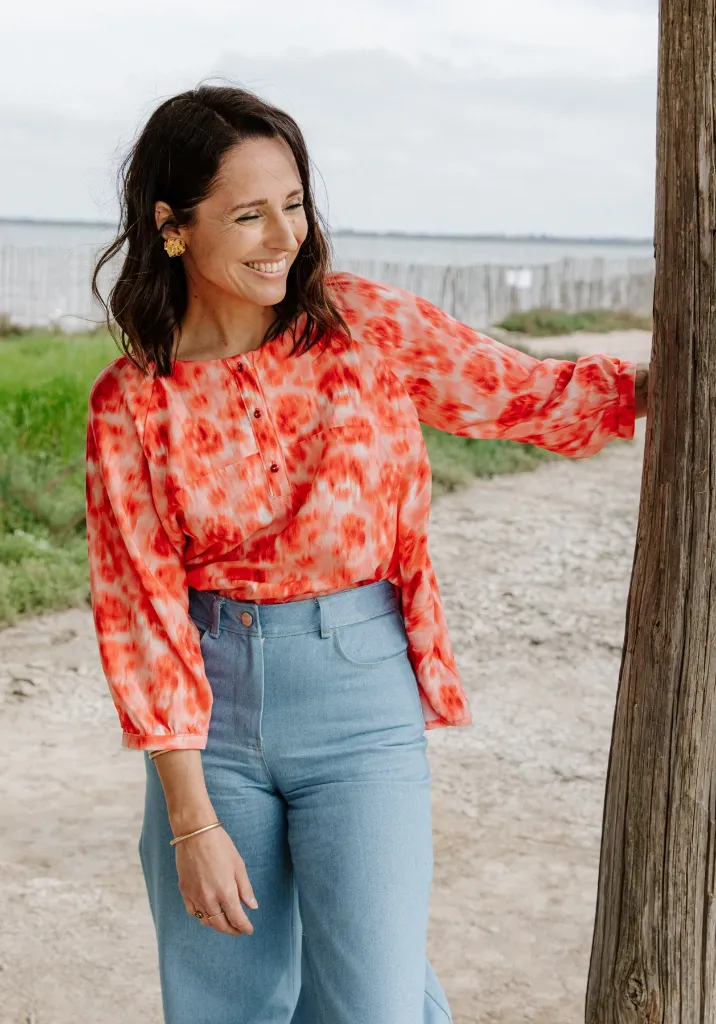 Maison Fauve "Hespéride" - Patron Couture Femme Blouse ou Robe du 34 au 52 13.webp