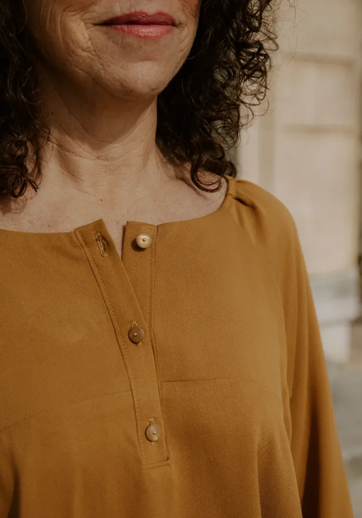 Maison Fauve "Hespéride" - Patron Couture Femme Blouse ou Robe du 34 au 52 4.webp