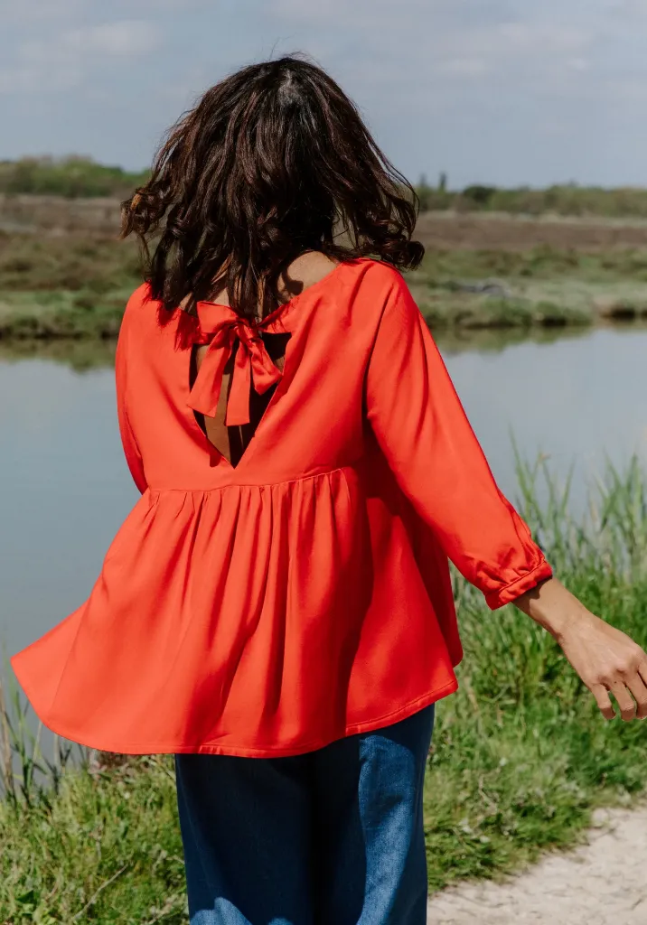 Maison Fauve "Hespéride" - Patron Couture Femme Blouse ou Robe du 34 au 52 20.webp