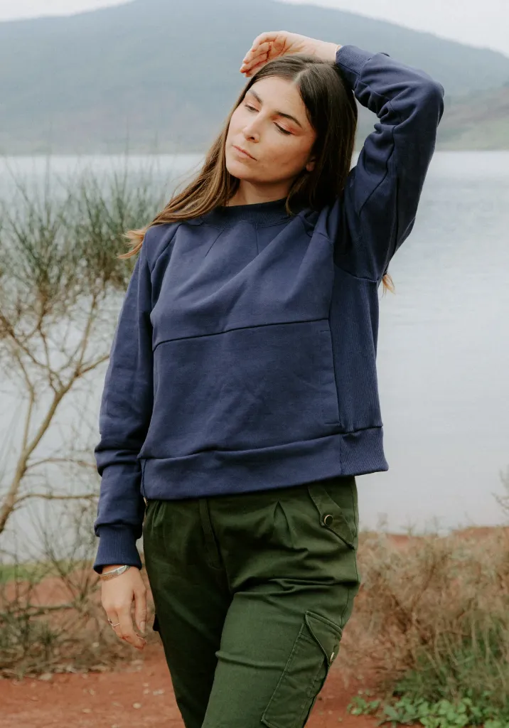 Maison Fauve "Ressac" - Patron Couture Femme Sweat du 34 au 52 8.webp