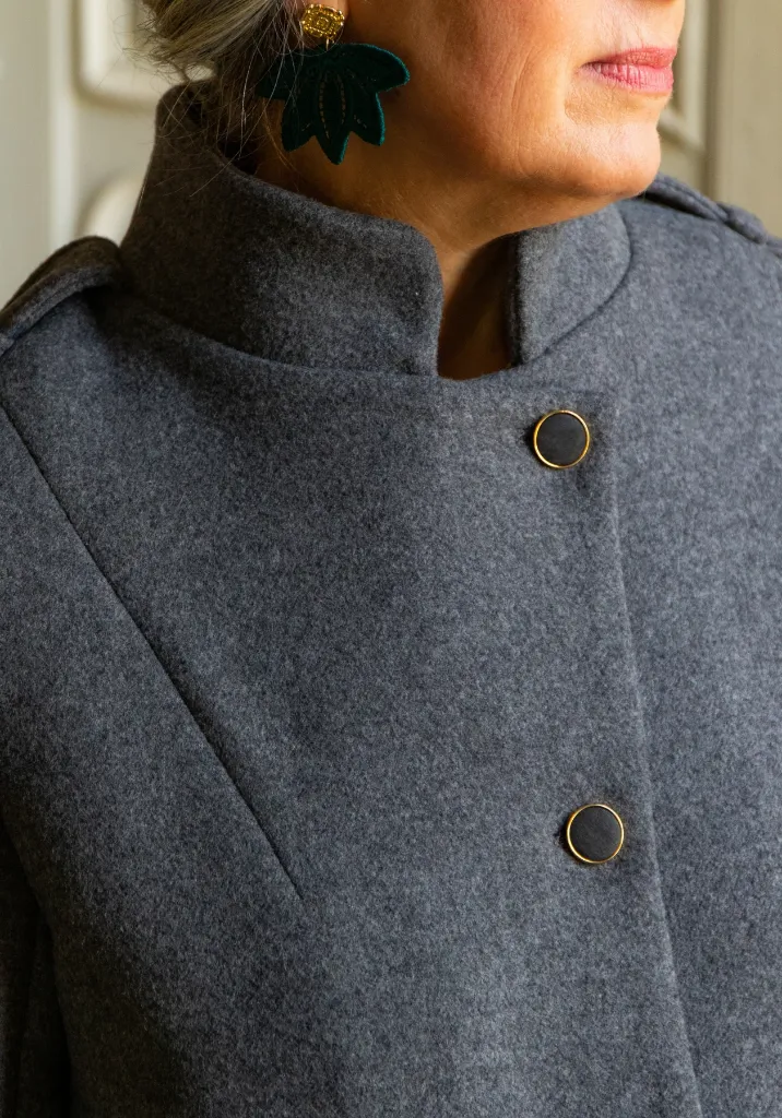 Maison Fauve "Tigris" - Patron Couture Femme Manteau du 34 au 52 5.webp