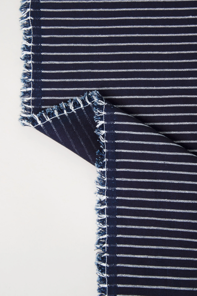 Atelier Brunette - Tissu "Denim Stripes Indigo" 4.jpg.webp