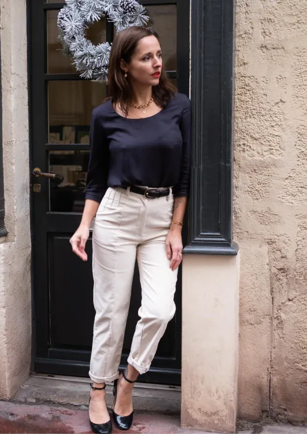 Maison Fauve "Hussard" - Patron Couture Femme Pantalon du 34 au 52 7.webp