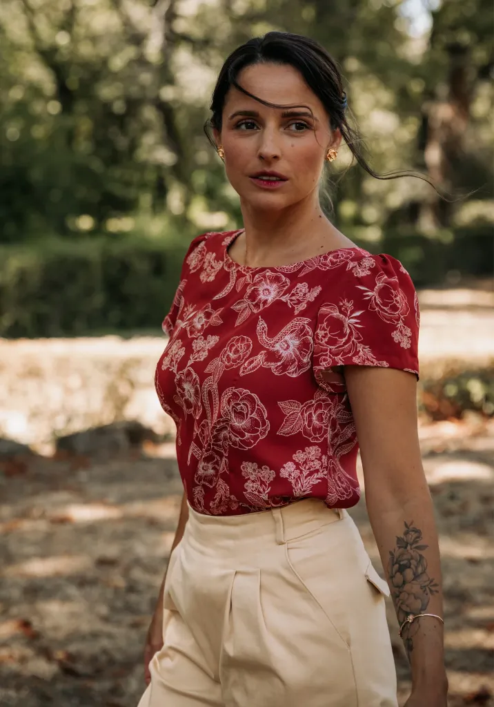 Maison Fauve "Cicadella" - Patron Couture Femme Blouse du 34 au 52 14.webp