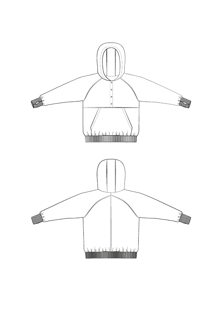 Maison Fauve "Adèle" - Patron Couture Femme Sweat du 34 au 52 12.webp