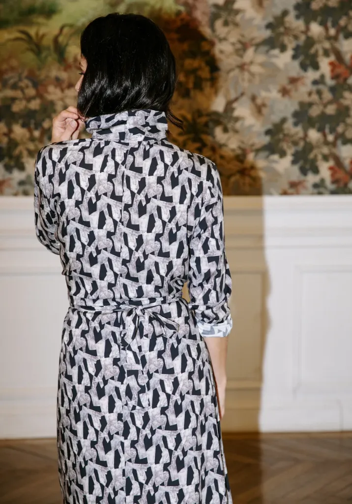 Maison Fauve "Soliflore" - Patron Couture Femme Robe ou Blouse du 34 au 52 13.webp