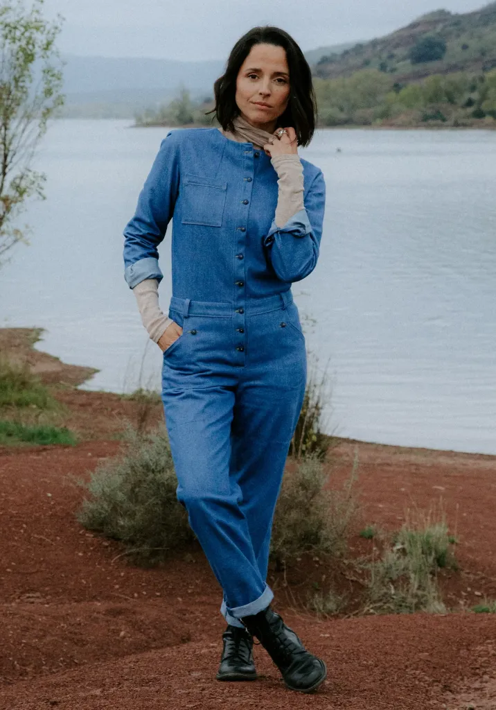 Maison Fauve "Vipère" - Patron Couture Femme Combipantalon ou Robe du 34 au 52 21.webp