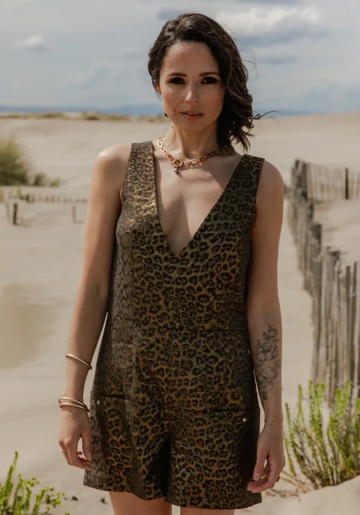 Maison Fauve "Cosmopolitan" - Patron Couture Femme Combshort ou Robe du 34 au 52 17.webp