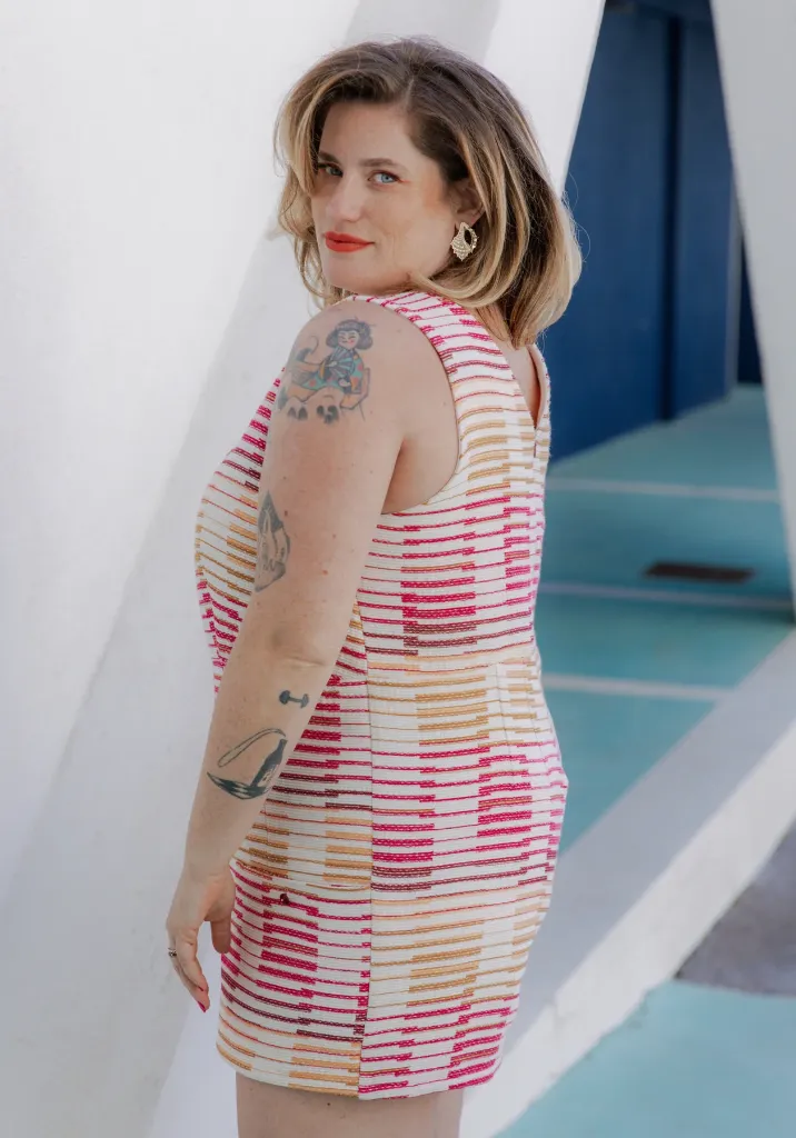 Maison Fauve "Cosmopolitan" - Patron Couture Femme Combshort ou Robe du 34 au 52 15.webp