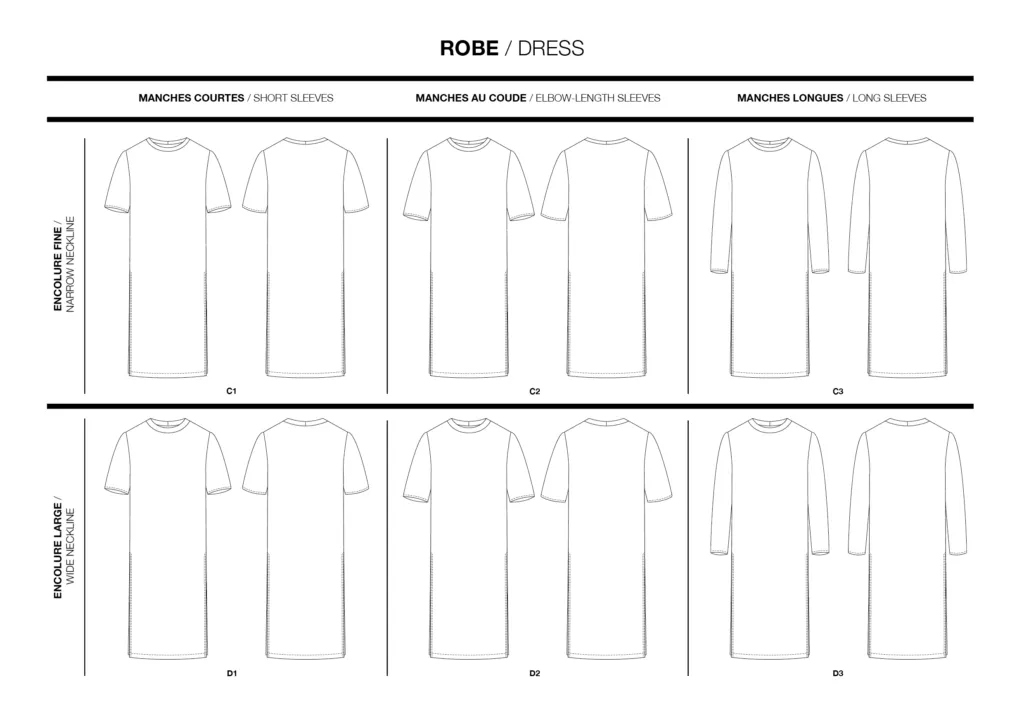 I Am Patterns "Angel"– Patron Couture Mixte T-shirt ou Robe du XXS au 5XL 1.webp