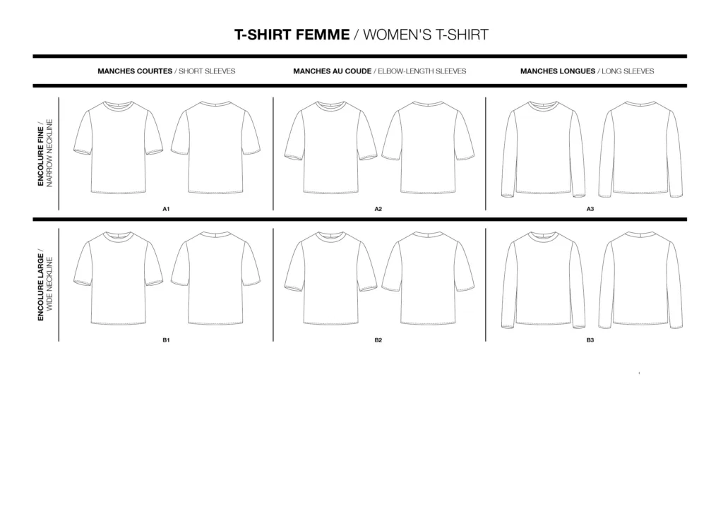 I Am Patterns "Angel"– Patron Couture Mixte T-shirt ou Robe du XXS au 5XL 2.webp