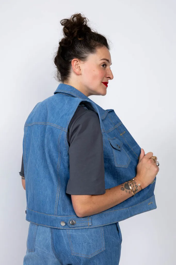 I Am Patterns "Gold" – Patron Couture Femme Veste Jean du 36 au 46 8.webp