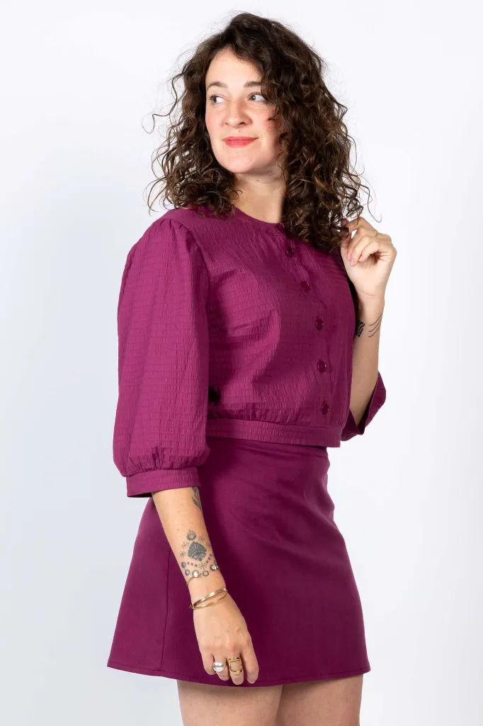 I Am Patterns "Pearl" – Patron Couture Femme Chemisier du 36 au 46 4.webp