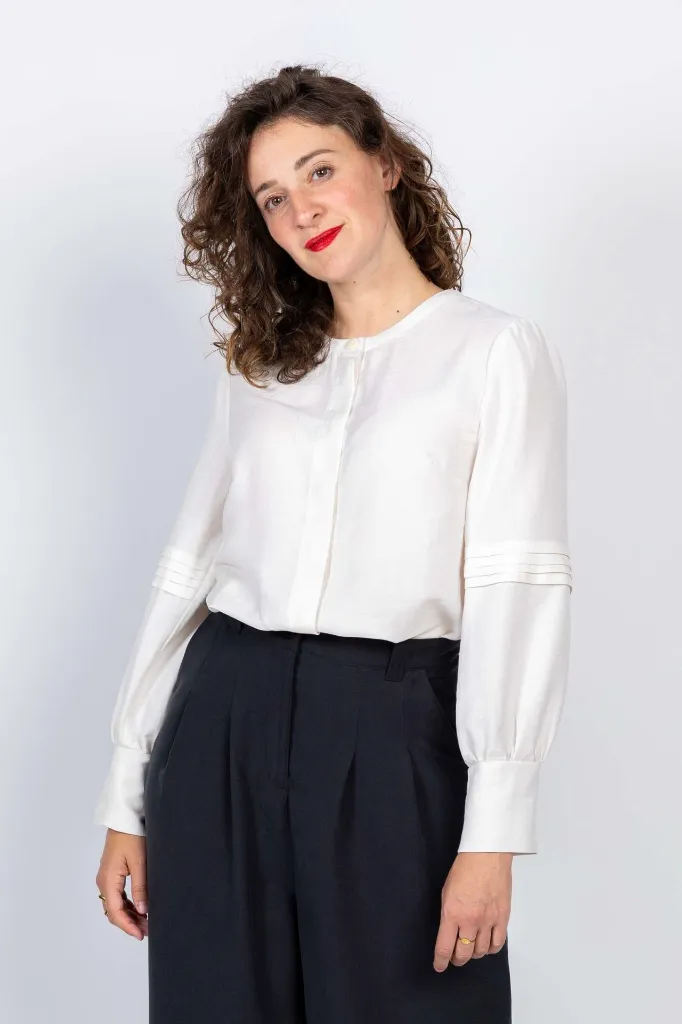 I Am Patterns "Pearl" – Patron Couture Femme Chemisier du 36 au 46 11.webp