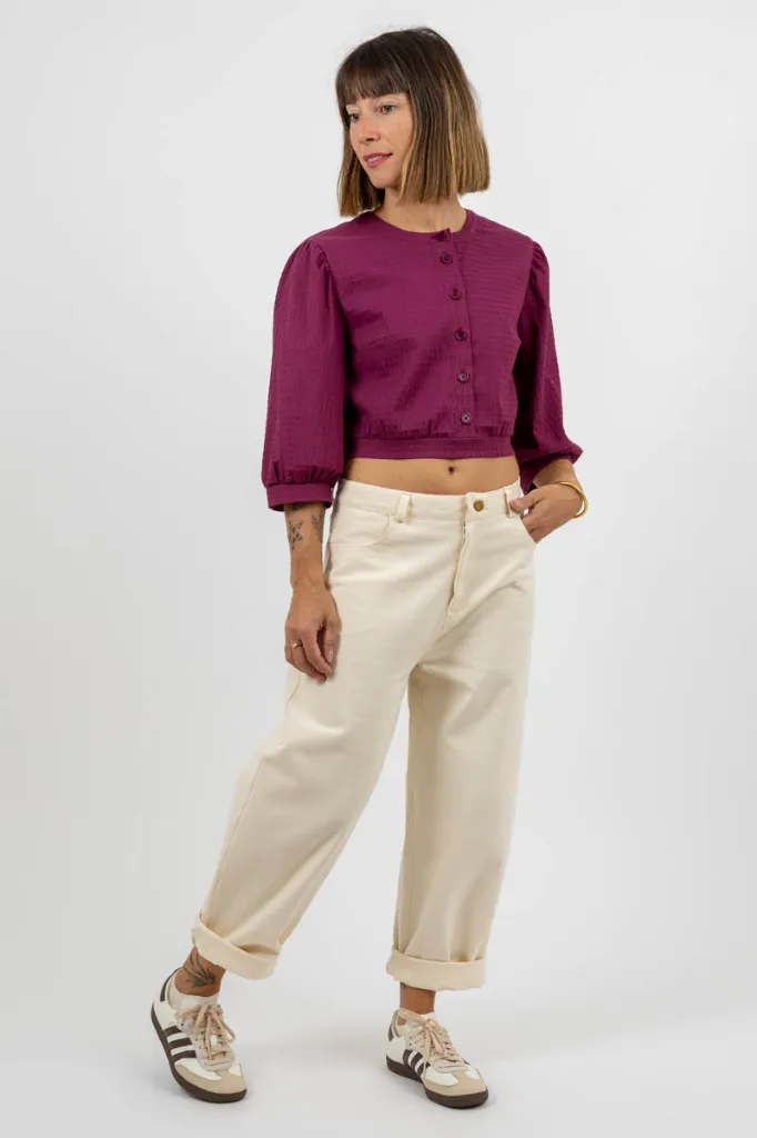 I Am Patterns "Pearl" – Patron Couture Femme Chemisier du 36 au 46 6.webp