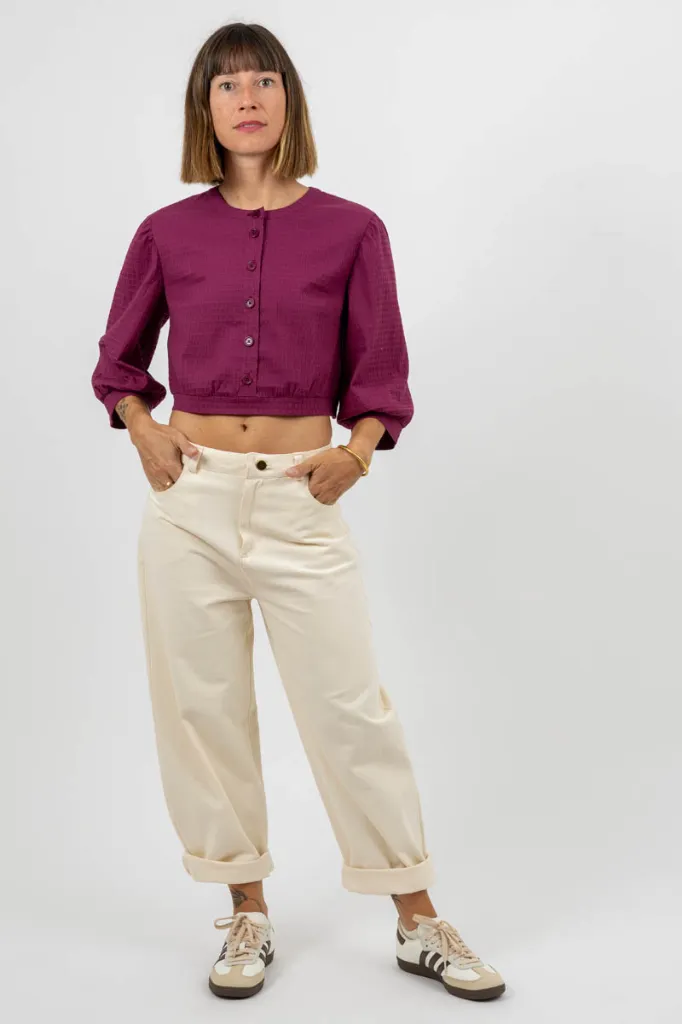 I Am Patterns "Pearl" – Patron Couture Femme Chemisier du 36 au 46 7.webp