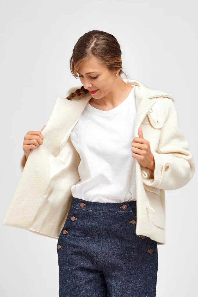 I Am Patterns "Rê" – Patron Couture Femme Duffle-coat Classique du 36 au 46 15.webp