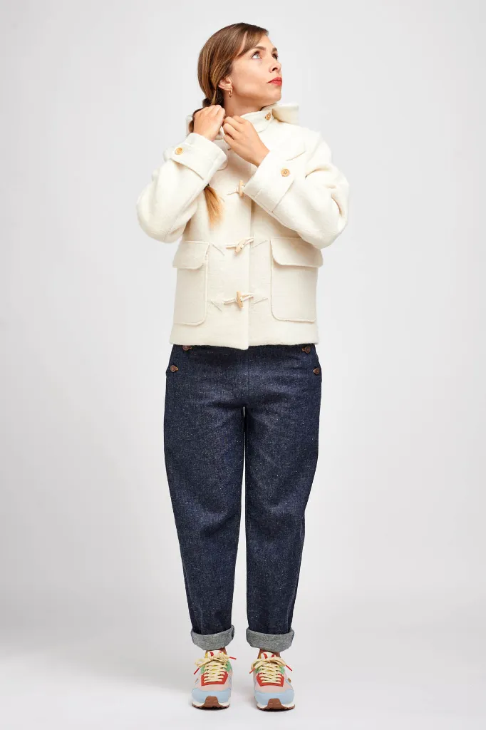 I Am Patterns "Rê" – Patron Couture Femme Duffle-coat Classique du 36 au 46 21.webp