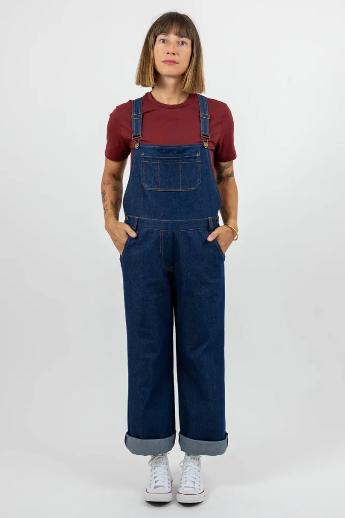 I Am Patterns "Diamond" – Patron Couture Femme Pantalon ou Short Salopette du 36 au 46 16.webp