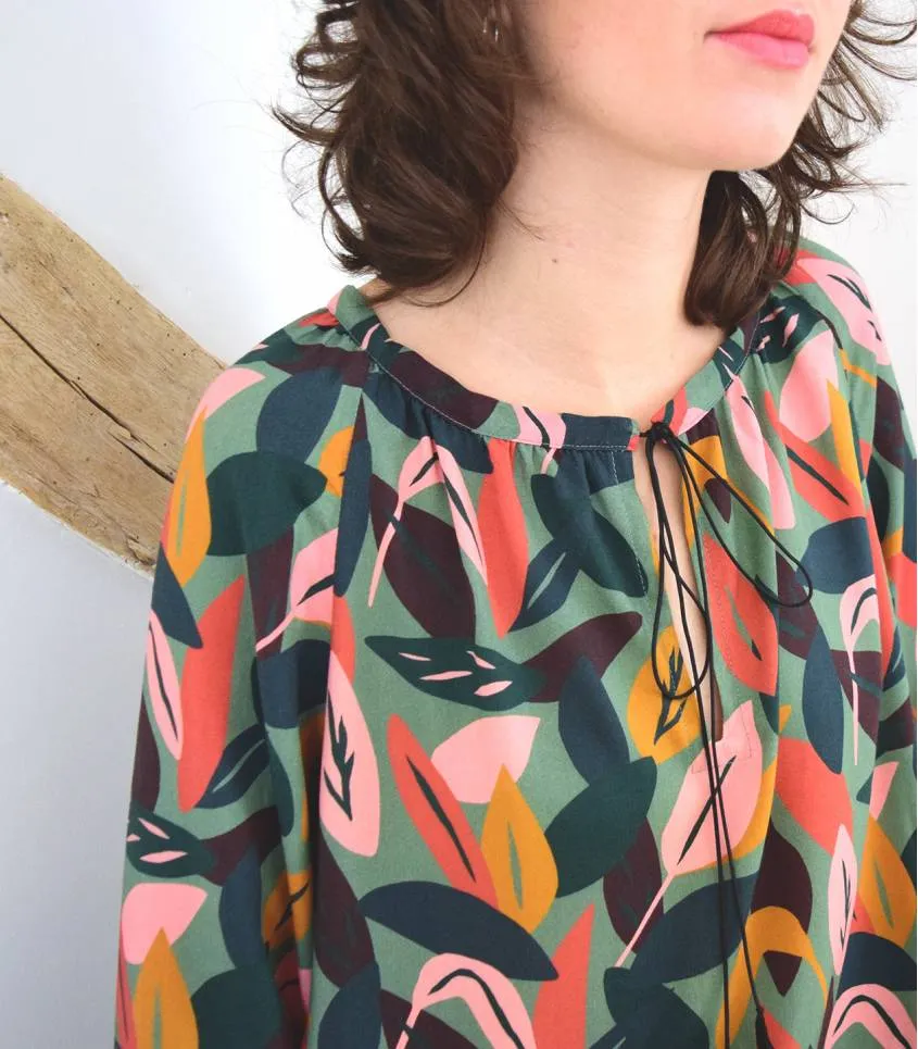 Cousette "Alouette" – Patron Couture Femme Blouse à Manches Raglan du XS au XL 6.webp