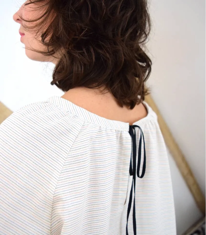 Cousette "Alouette" – Patron Couture Femme Blouse à Manches Raglan du XS au XL 7.webp