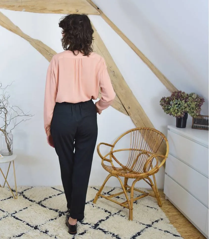 Cousette "Gambette" – Patron Couture Femme Pantalon à Plis du XS au XL 1.webp