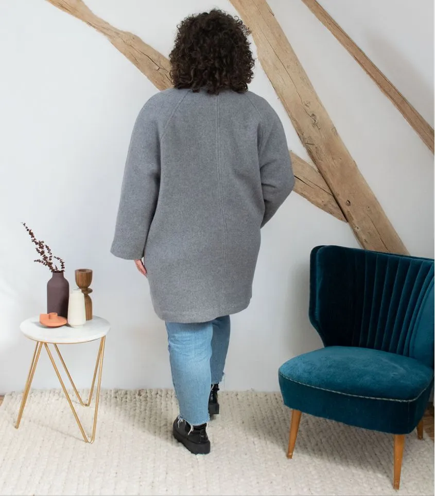 Cousette "Abstrette" – Patron Couture Femme Manteau du XS au XL 8.webp