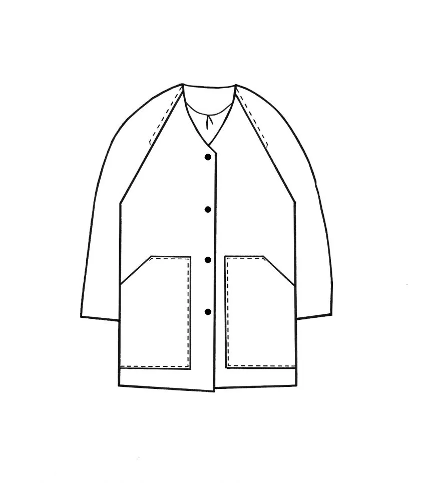 Cousette "Abstrette" – Patron Couture Femme Manteau du XS au XL 2.webp