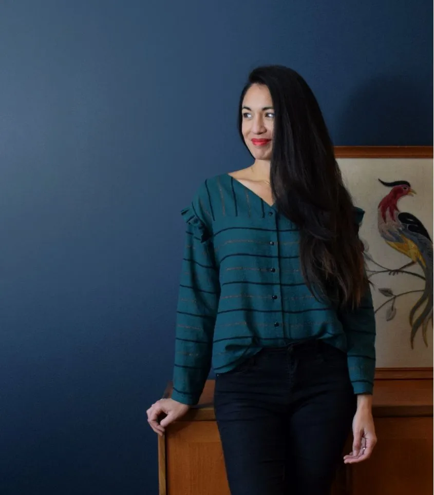 Cousette "Bobinette" – Patron Couture Femme Chemisier du XS au XXXL 2.webp