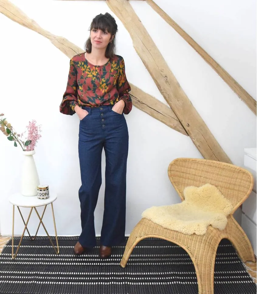 Cousette "Fluette" – Patron Couture Femme Pantalon du XS au XL 10.webp