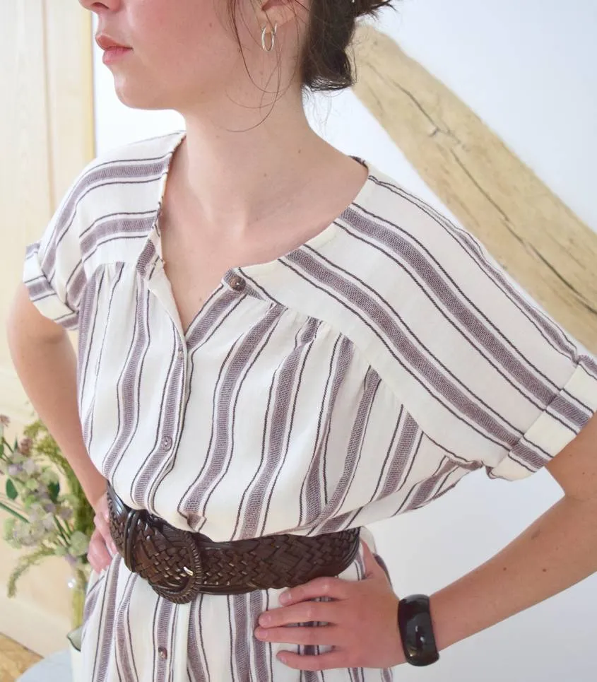 Cousette "Catherinette" – Patron Couture Femme Blouse ou Liquette du XS au XL 3.webp